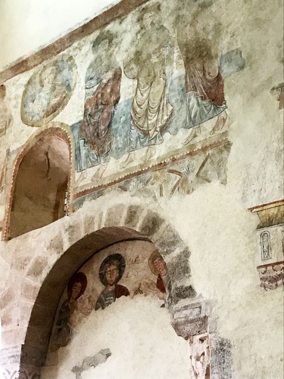 Des fresques de l'église de Gourdon