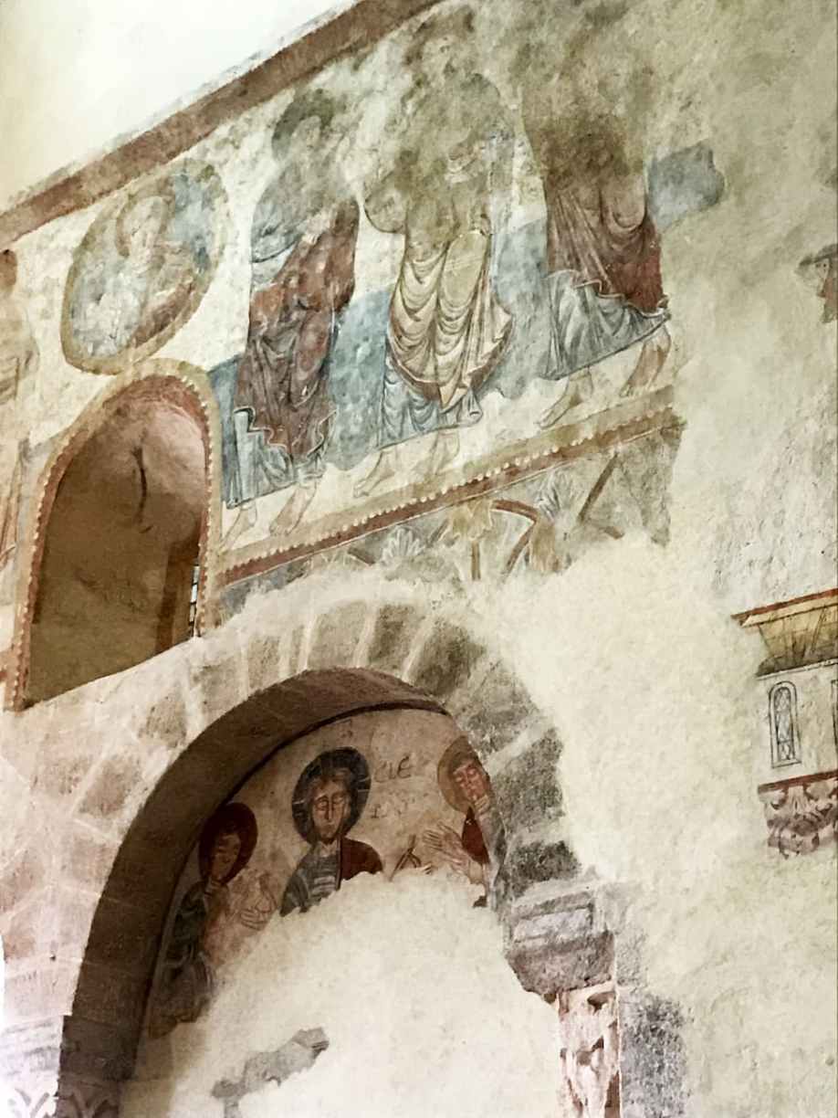 Fresques église de Gourdon en Bourgogne
