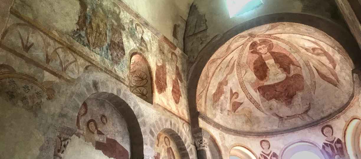 Bourgogne fresques de Gourdon