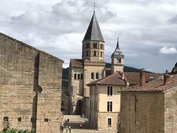 Bourgogne l'abbaye de Cluny