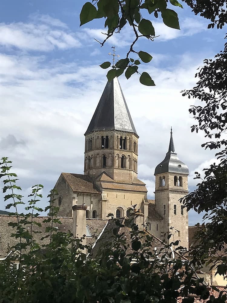 Bourgogne clocher de l'abbaye de Cluny