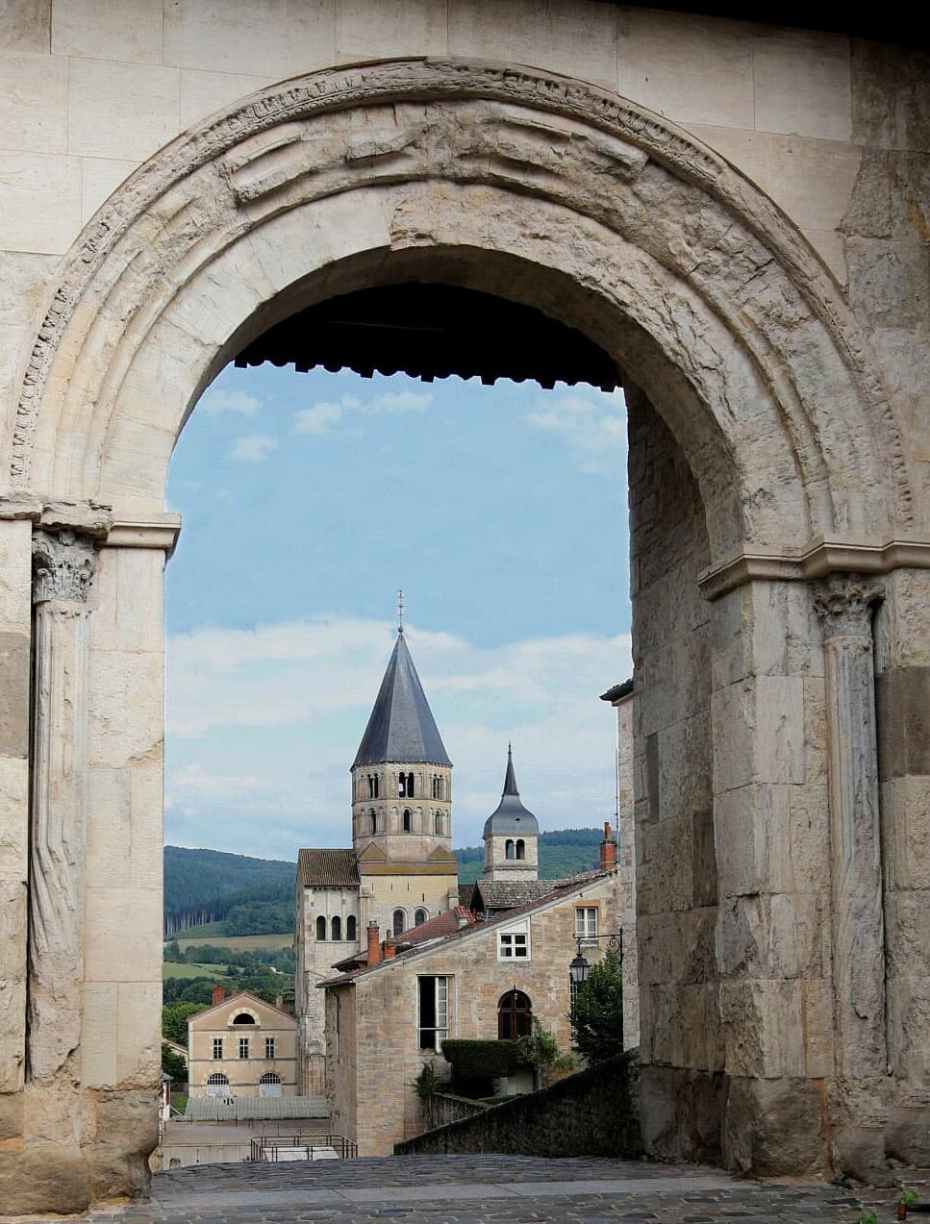 Bourgogne abbaye de Cluny