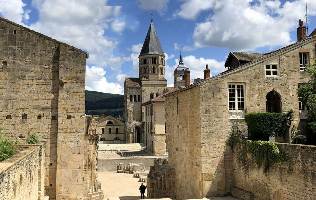 Bourgogne abbaye de Cluny