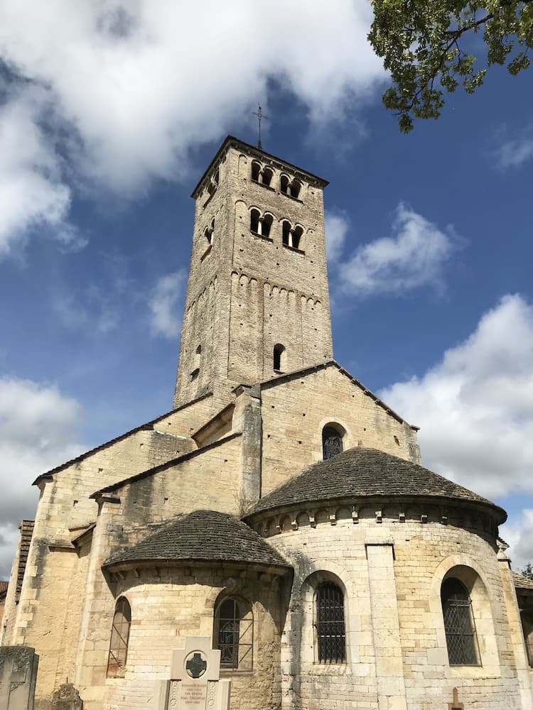 Chevet de l'église Saint-Martin de Chapaize Bourgogne