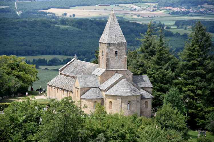 Bourgogne le château de Brancion