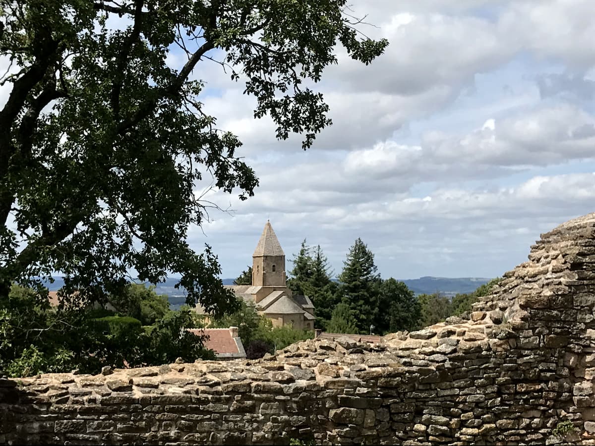 Bourgogne le câteau de Brancion
