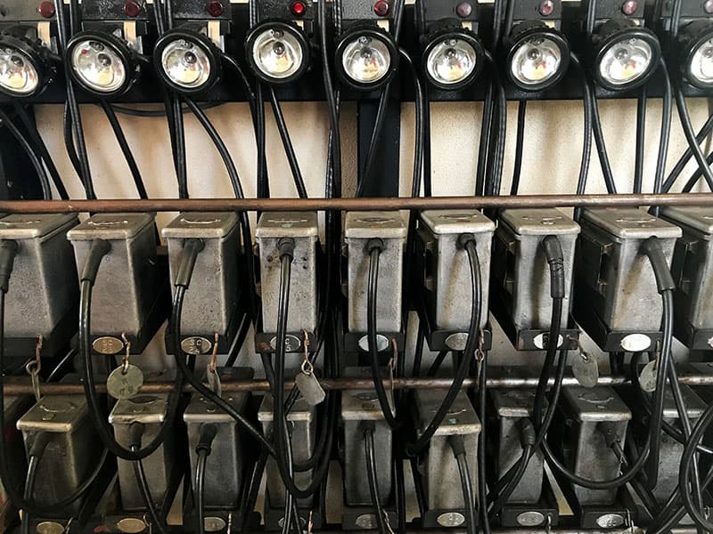 La lampisterie de la mine de Blanzy