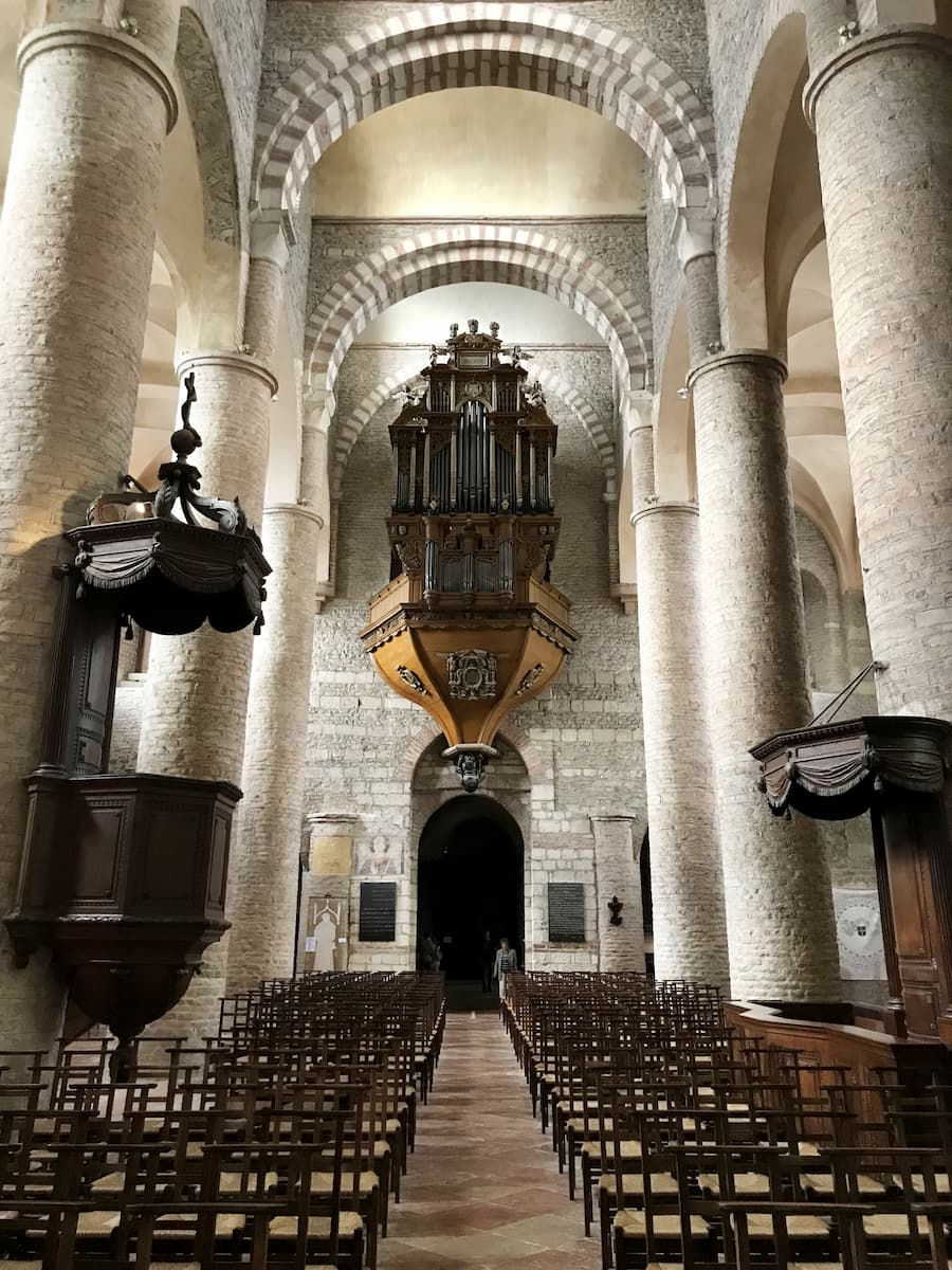 Bourgogne Orgue de Saint-Philibert de Tournus