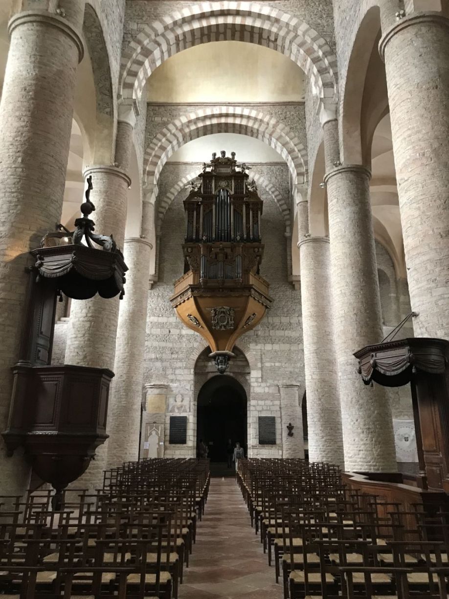 Bourgogne Orgue de Saint-Philibert de Tournus