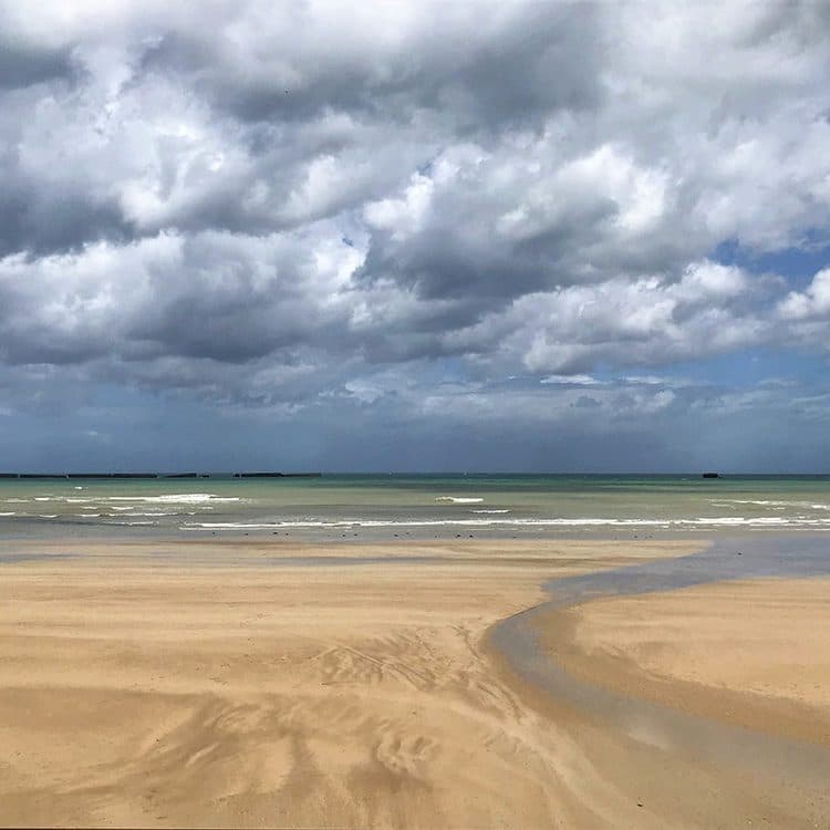 Normandie Arromanches la plage