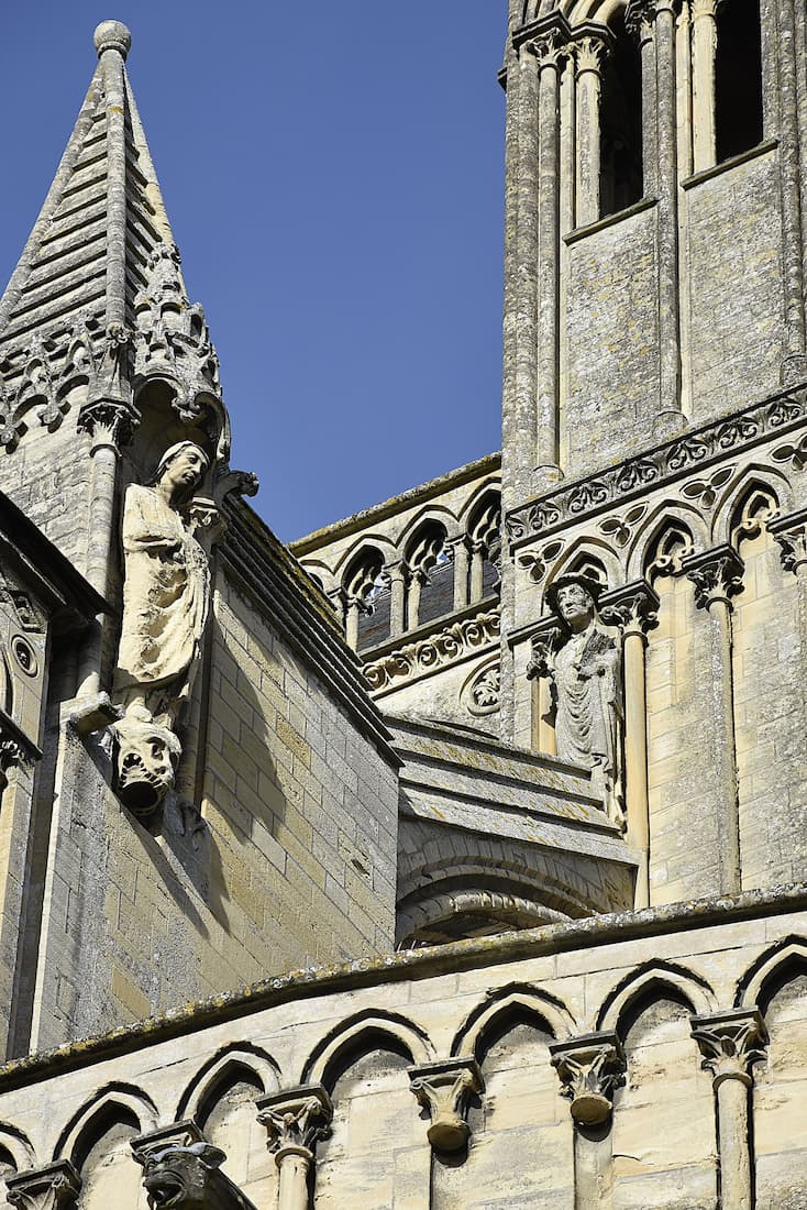 Normandie Gargouilles de la cathédrale de Bayeux