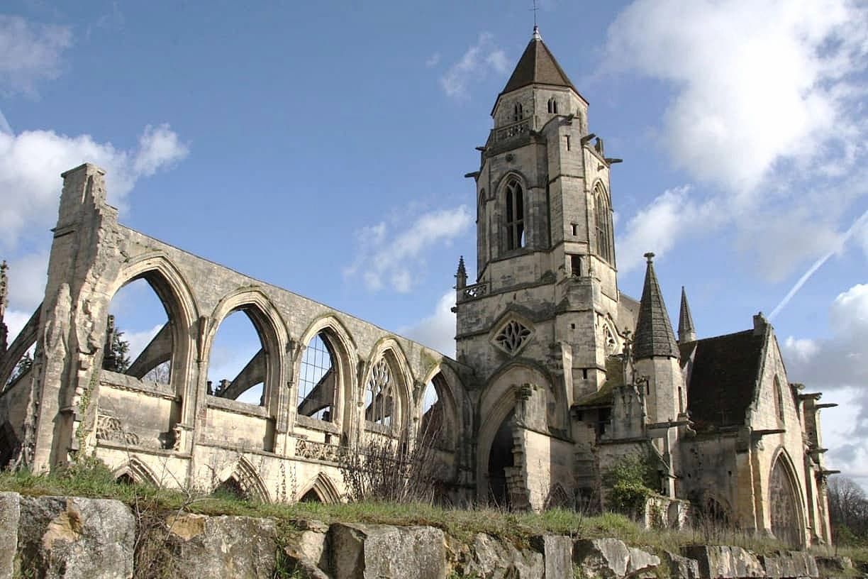 Normandie : Caen Vieux Saint-Etienne