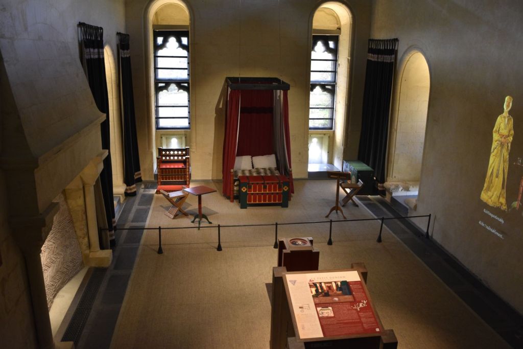 Normandie : salle du château de Falaise