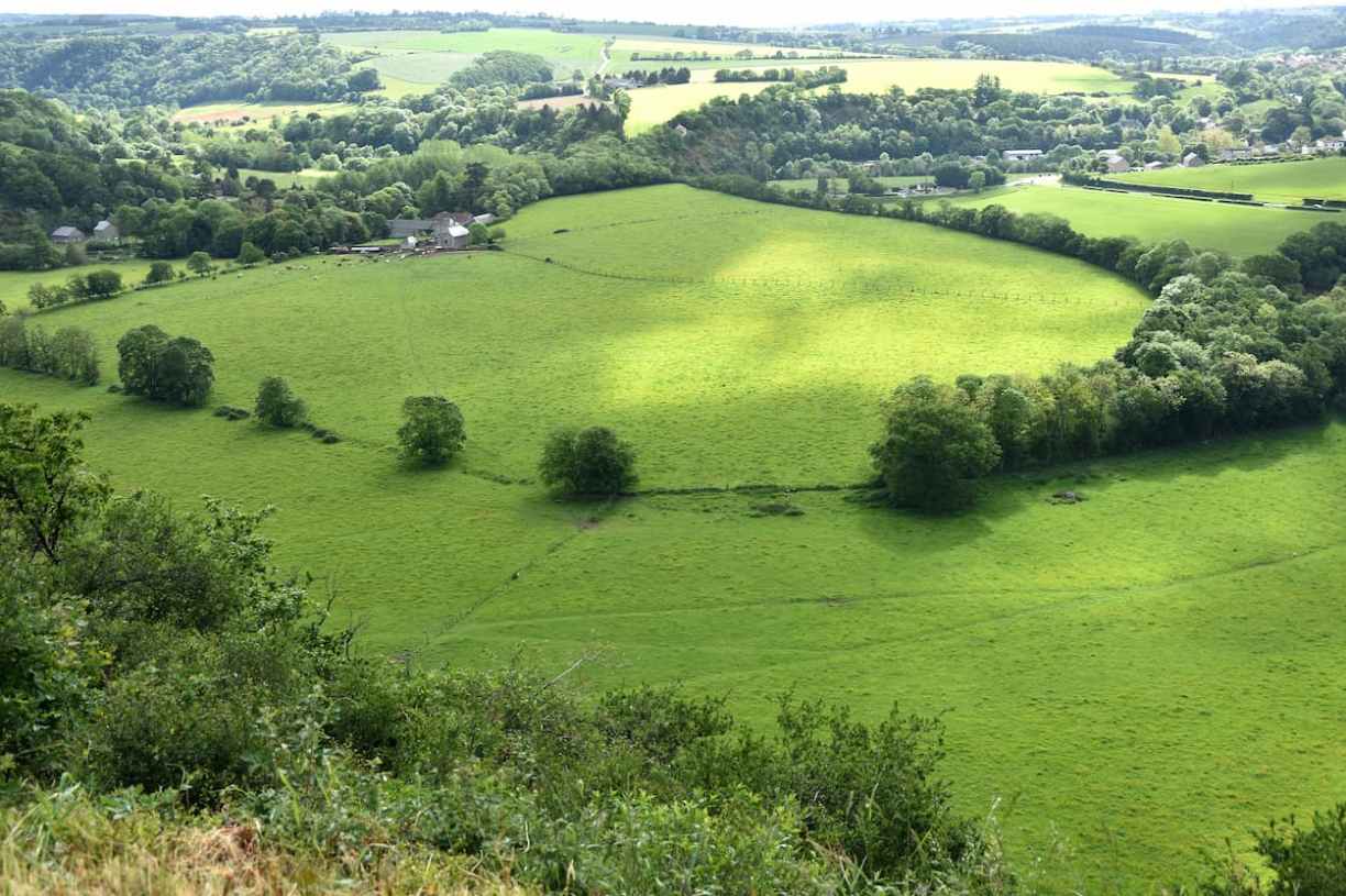 Boucle de l'Orne à Thury-Harcourt en Suisse Normande