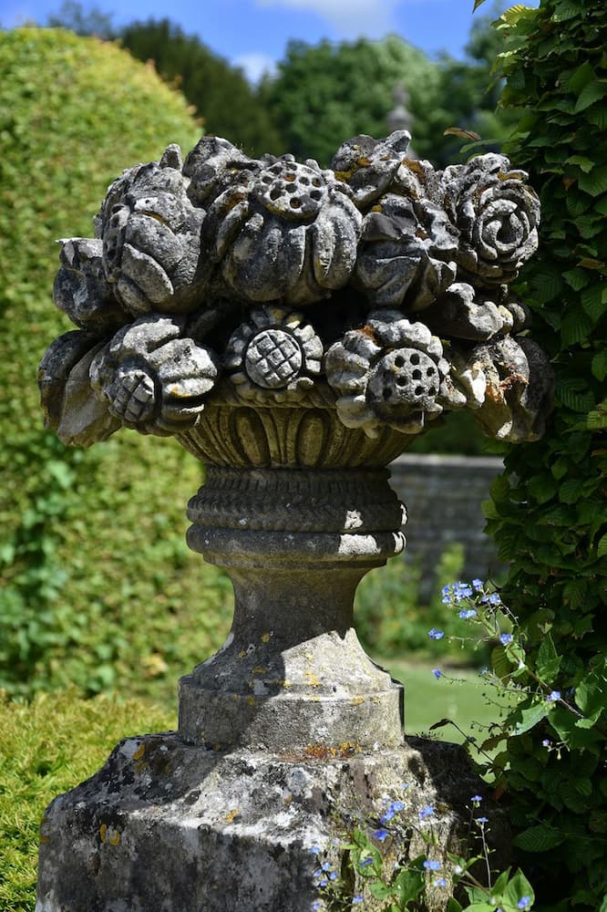 À Brécy, le jardin et ses terrasses
