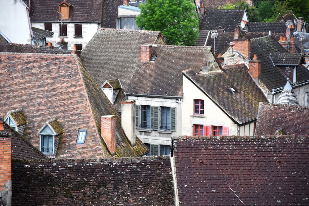 Les toits d'Aubusson
