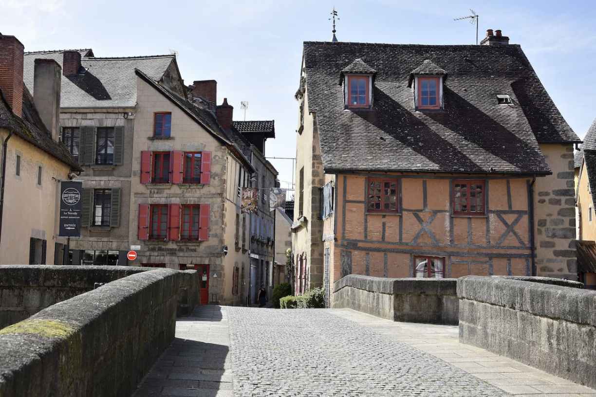 Aubusson quartier de Terrade Creuse