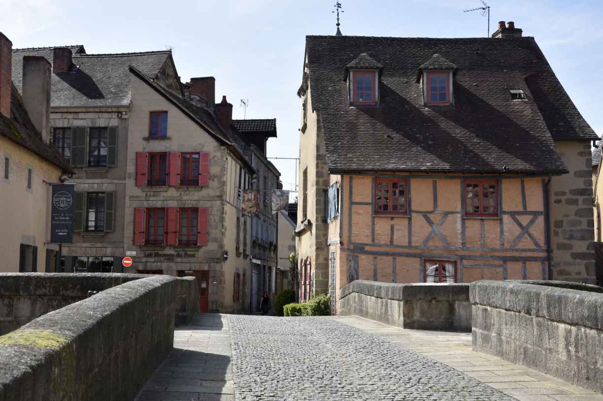 Aubusson quartier de Terrade Creuse