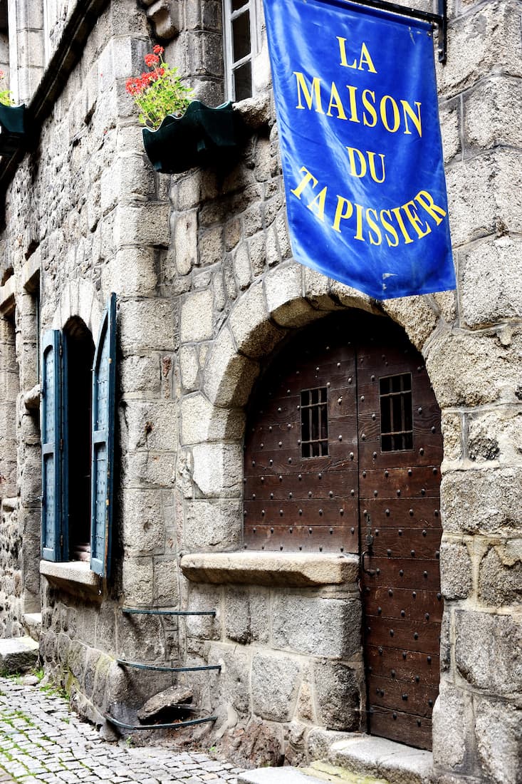 Maison du tapissier Aubusson Creuse