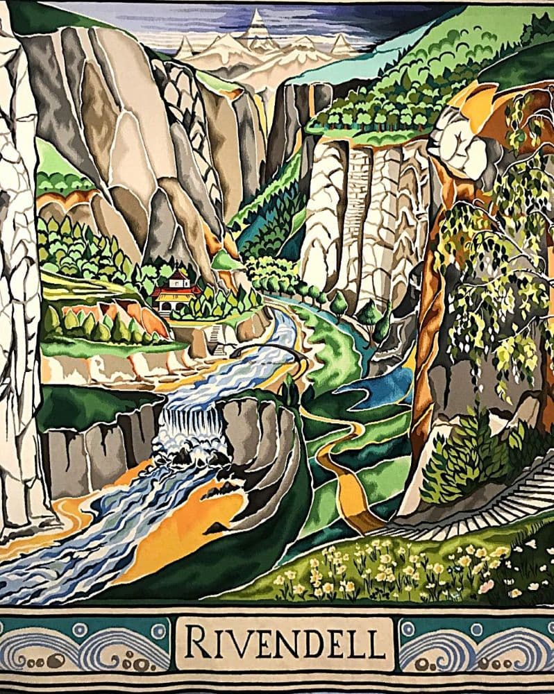 Creuse Le Hobbit Tolkien tapisserie Aubusson
