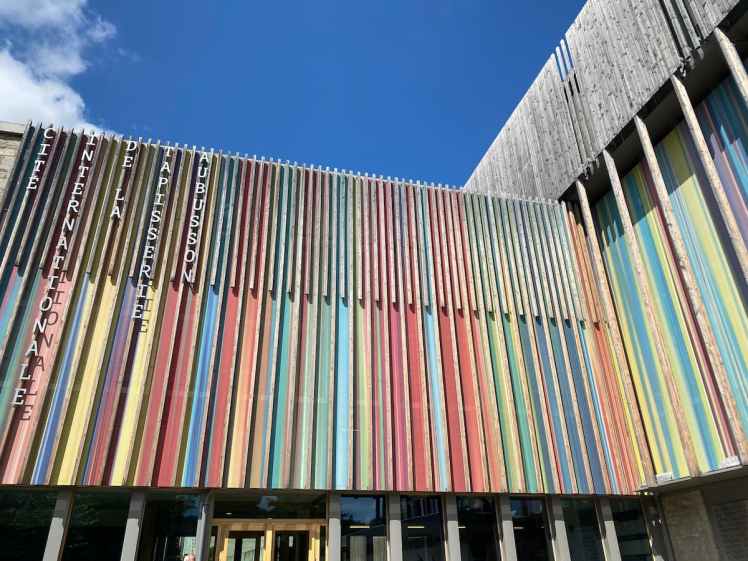 Batiment de la cité internationale de la tapisserie d'Aubusson