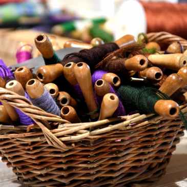 Flutes de tissage Aubusson