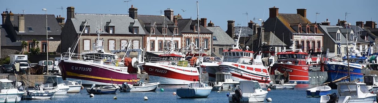 Normandie Bateaux de pêche Barfleur