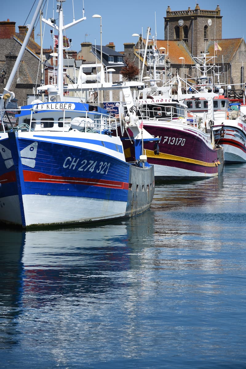 Normandie Bateaux port de Barfleur