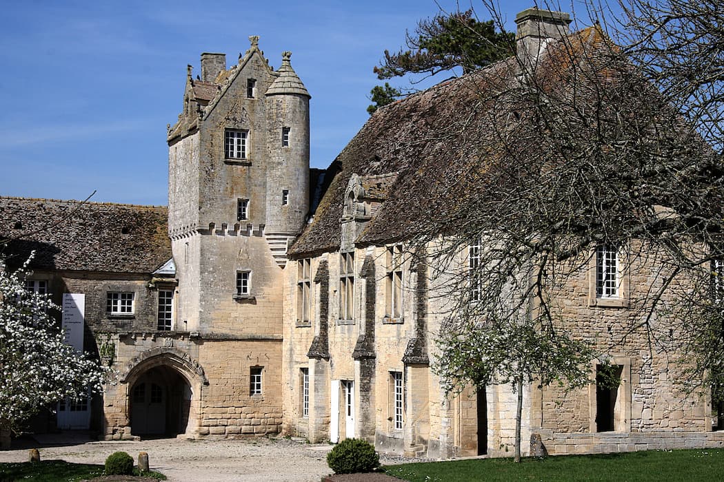 Normandie Prieuré Saint-Gabriel de Brécy dans le Calvados