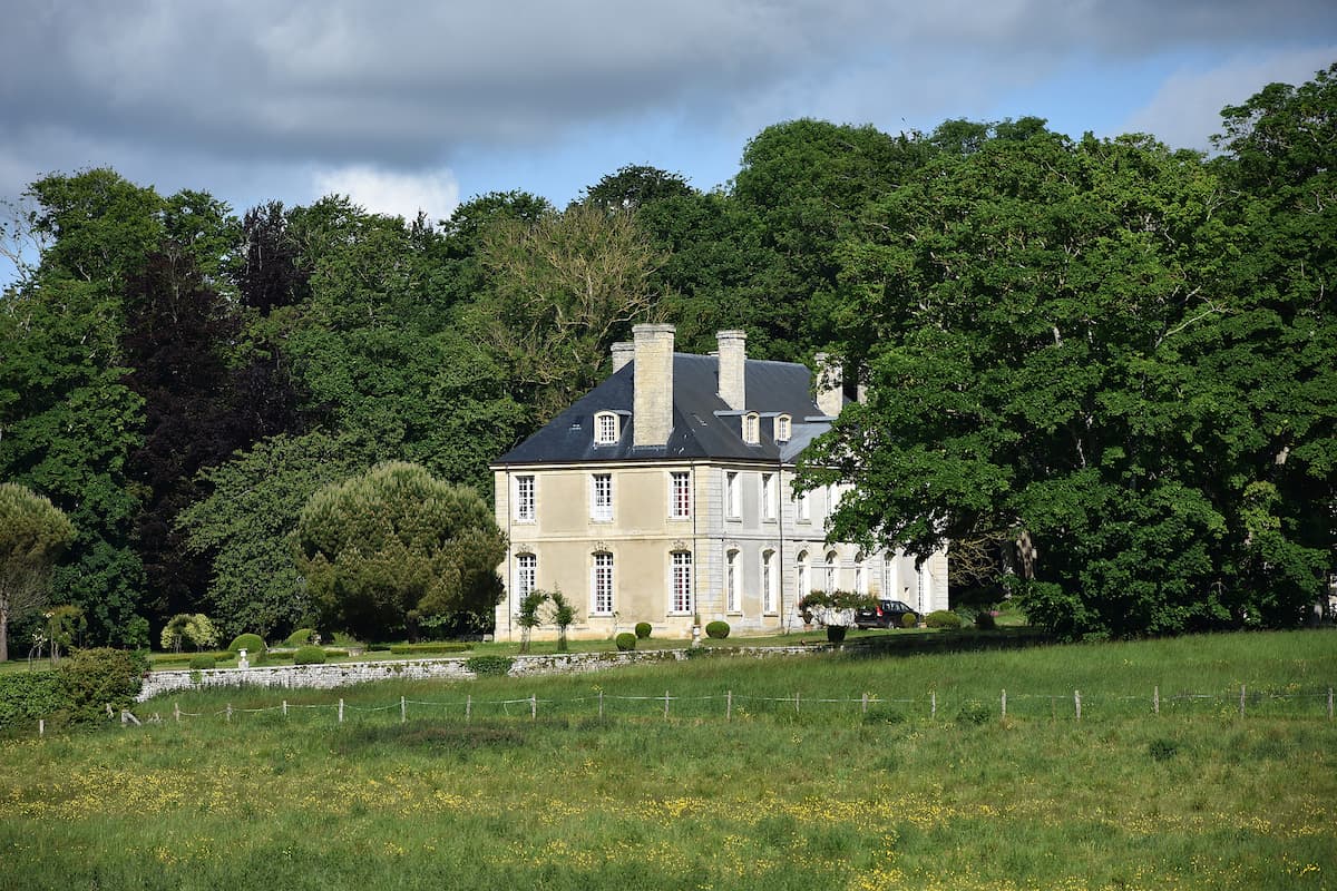 Normandie le château de Creullet