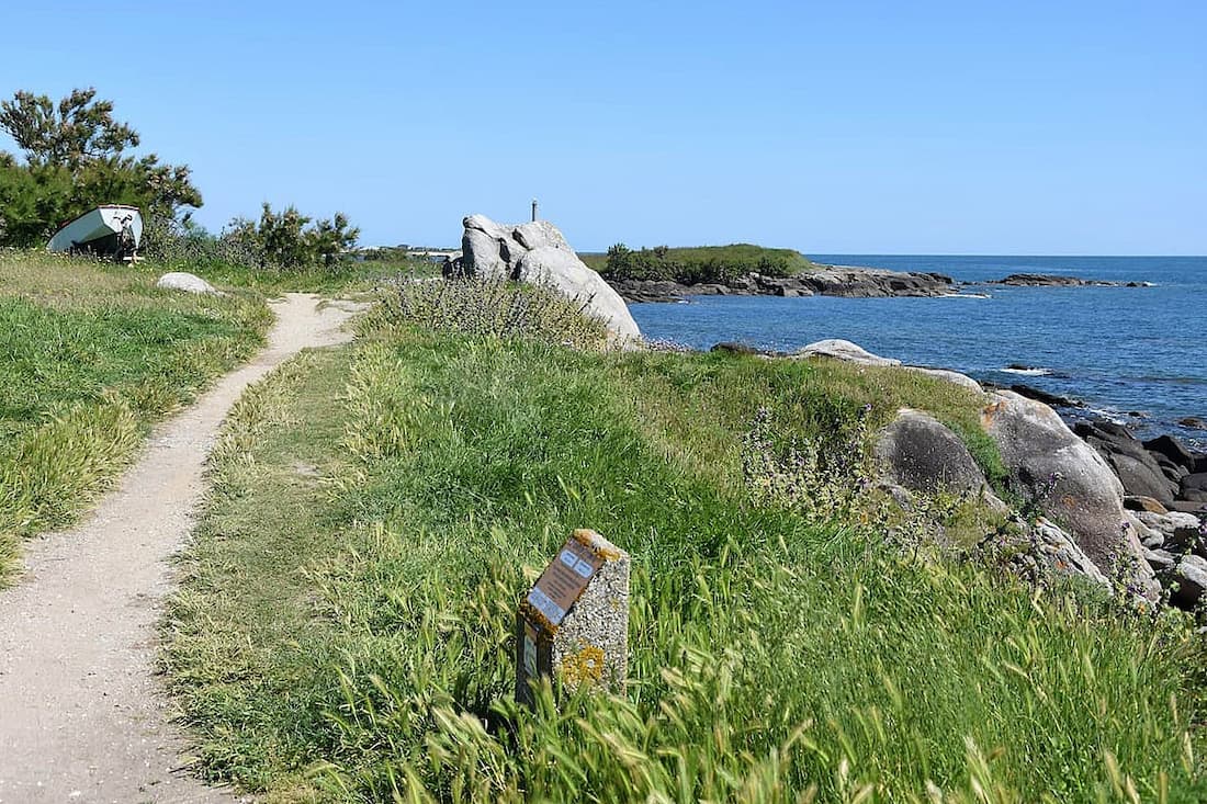 Normandie Vue sur Barfleur depuis le GR223