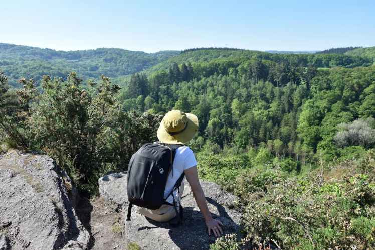 Normandie : la Roche d'Oëtre en Suisse Normande