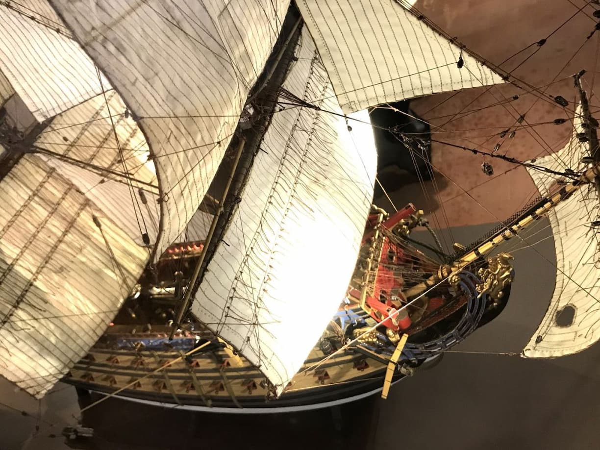 Manche Maquette du musée maritime de Tatihou