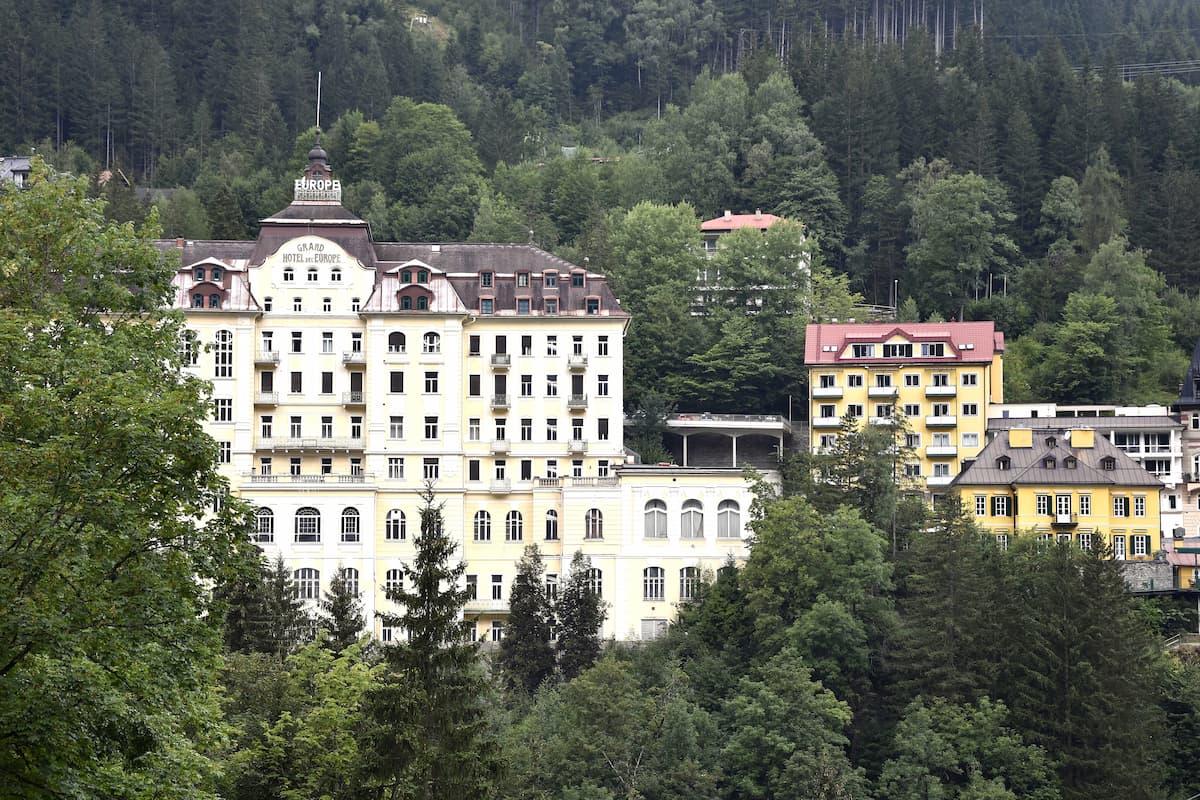 Autriche : Bad Gastein et ses hôtels de la station thermale