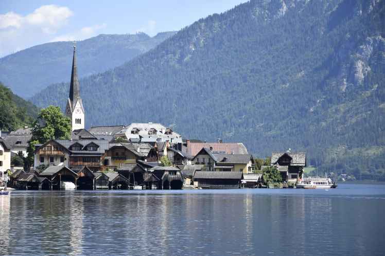 Hallstatt, Saint-Wolfgang et Hallstatt en Autriche