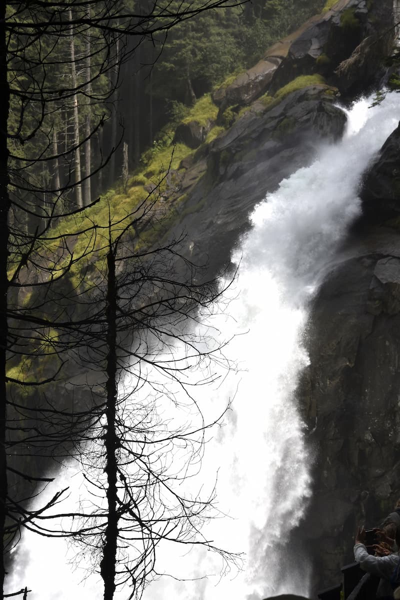 Autriche : chute d'eau de Krimml