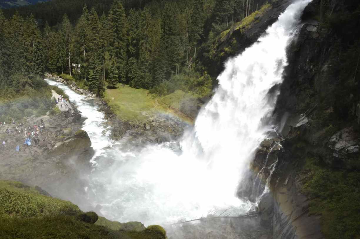 Krimml waterfalls en Autriche