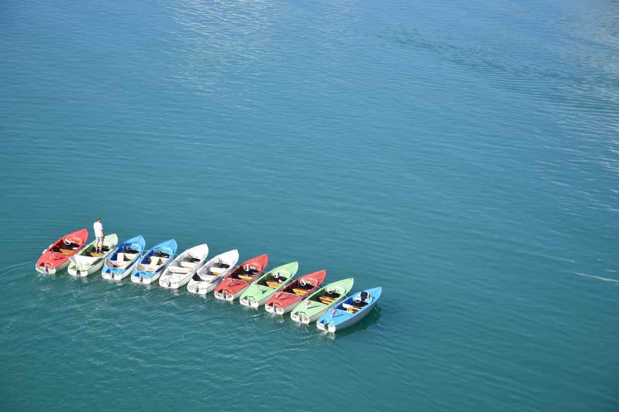 Lac de Saint-Wolfgang en Autriche 