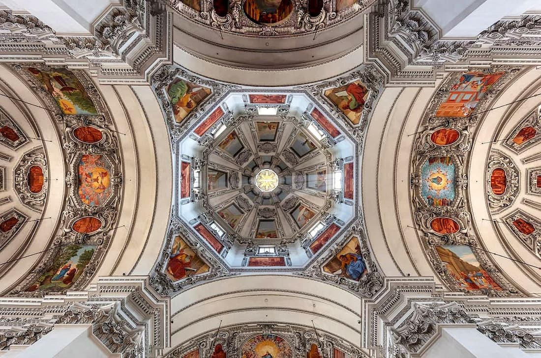 Autriche : la cathédrale de Salzburg où jouait Mozart