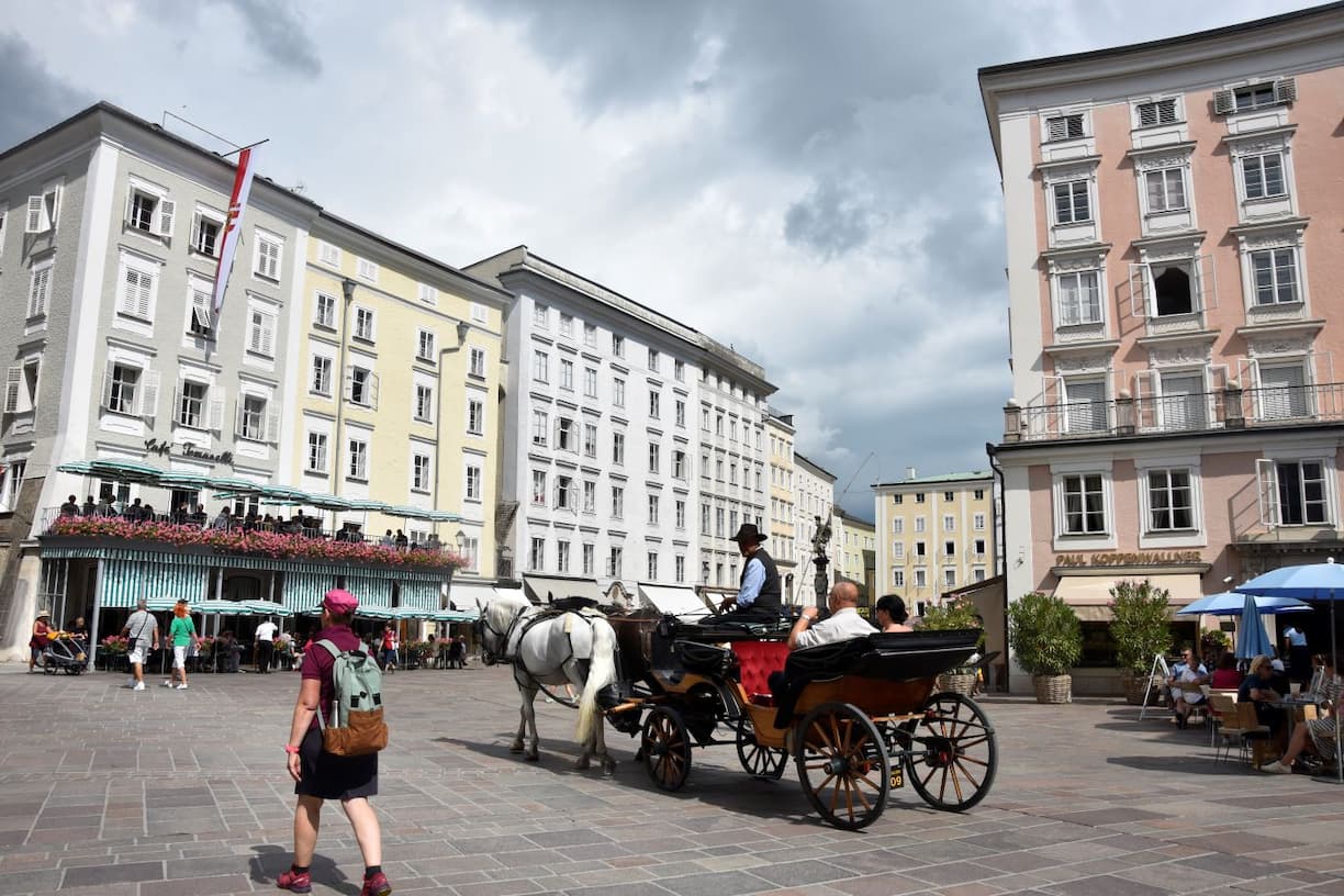 Autriche Salzbourg et ses calèches