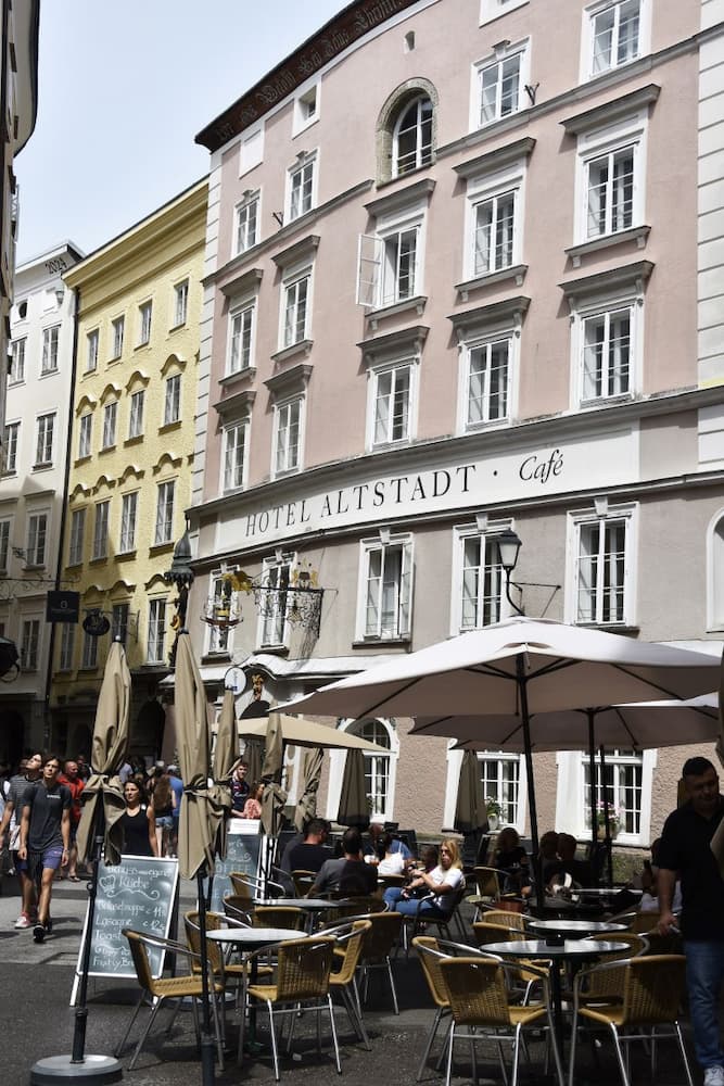 Vieille rue de Salzburg Autriche 