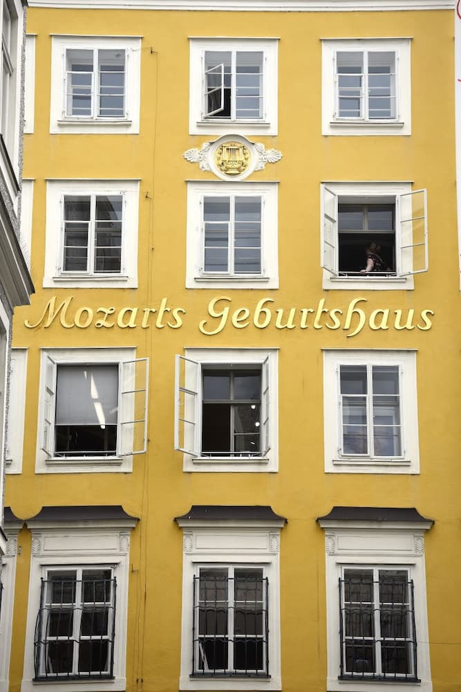 La maison natale de Mozart à Salzburg en Autriche