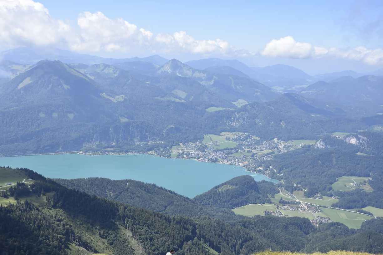 Autriche : le sommet du Schafberg et le lac de Saint-Wolfgang