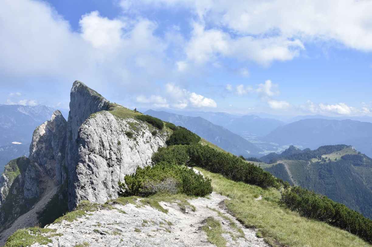 Le Schafberg en Autriche au-dessus de Saint Wolfgang 