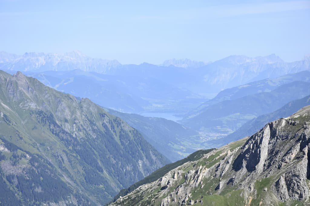autriche zell am see depuis le grossglockner