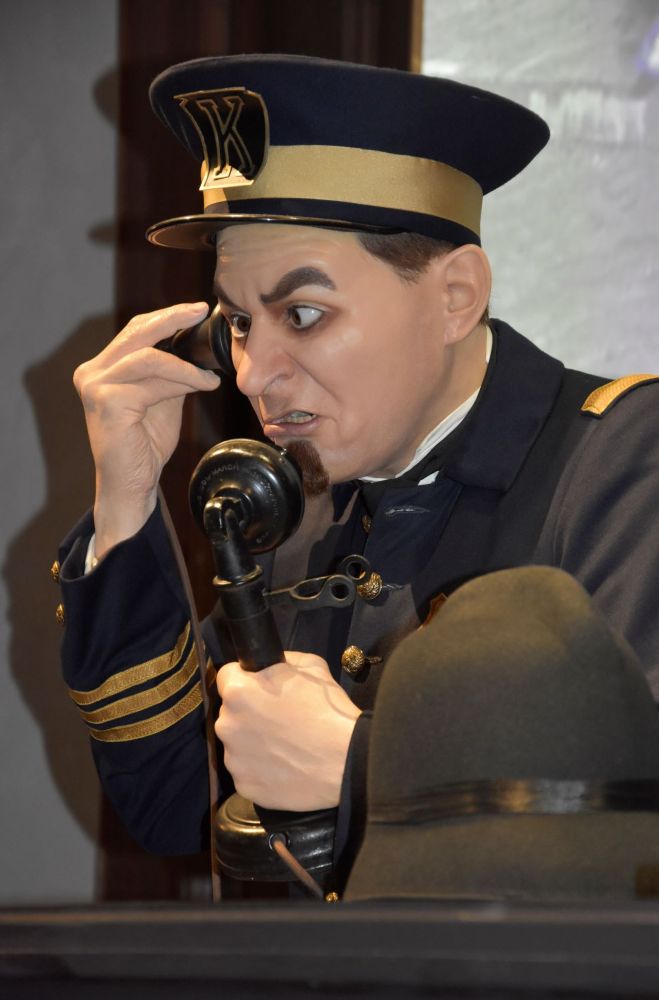 Policier des Temps Modernes de Chaplin Vevey Suisse 