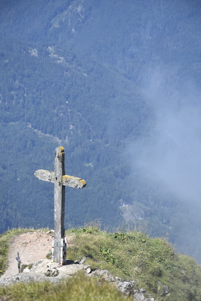 Autriche Croix sur le Schafberg Saint Wolfgang 