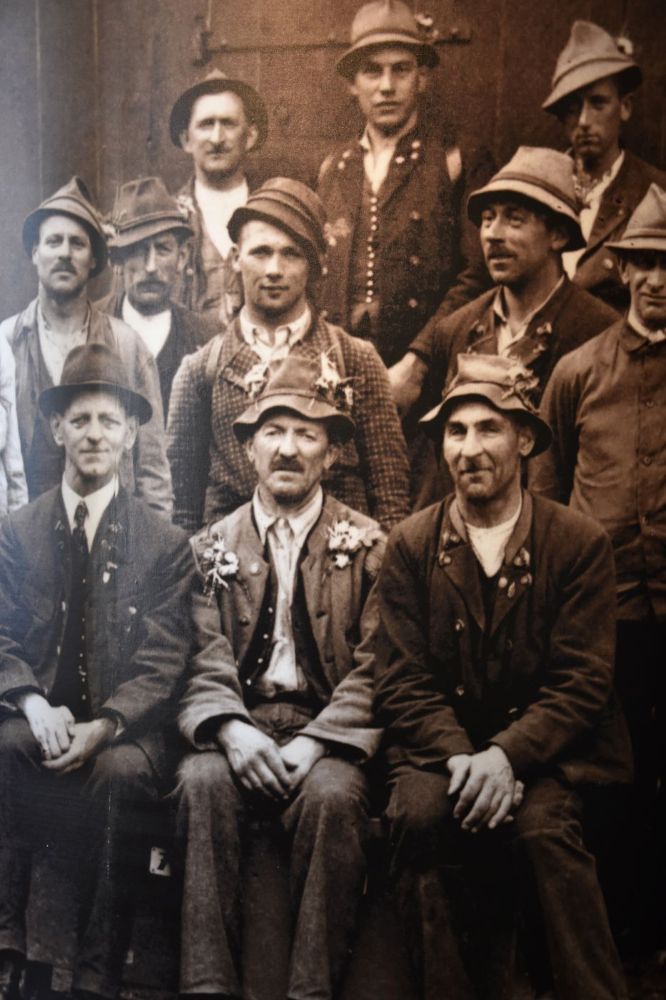 mineurs Hallstatt Autriche 