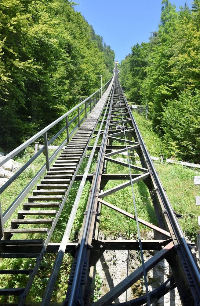 Autriche funiculaire mine de sel UNESCO Hallstatt