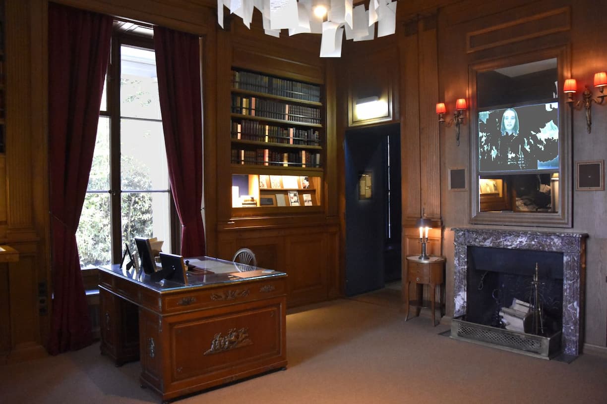 Bureau de Charlie Chaplin à vevey Suisse